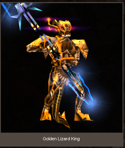 Golden Lizard King