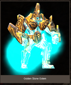 Golden Stone Golem